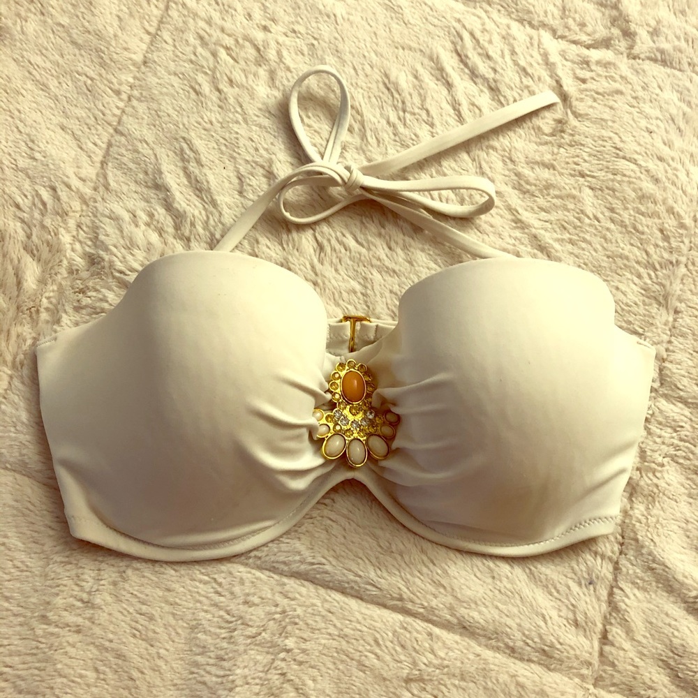 Victoria’s Secret white bikini top Sz. 36DD